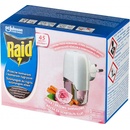 Raid Elektrický odpařovač s tekutou náplní proti komárům růže a santalové dřevo 45 nocí 27 ml