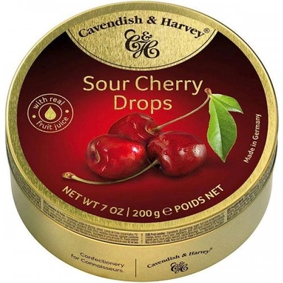 Бонбони дропс Cavendish&Harvey череша 200гр