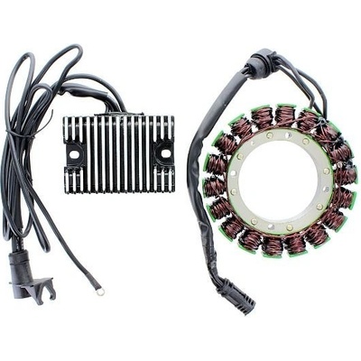 ELECTROSPORT vinutí alternátoru (stator) HARLEY DAVIDSON XL SPORTSTER 883/1200 (85-91) HIGHPOWER (3fázový+regulátor napětí v kompletu)
