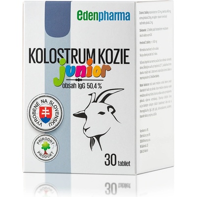 EDENPharma Kolostrum Kozie Junior 30 ks