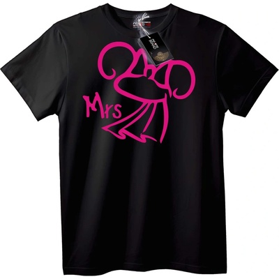 NOONEBRAND Тениска Mrs Minnie Mouse - S, White