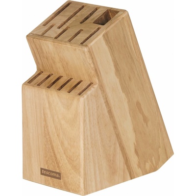 Blok WOODY pro 13 nožů, nůžky na drůbež / ocílku