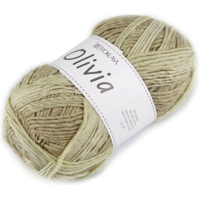 Pletací příze Olivia melírovaná 100 g Varianta: 1 béžová písková, Balení: 1 ks 58809/150568/271768