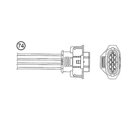 Lambda sonda NTK 1626