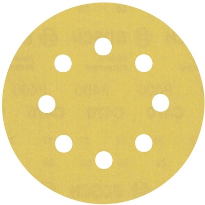 Bosch Accessories EXPERT C470 2608900801 brúsny papier pre excentrické brúsky s otvormi Zrnitosť 400 (Ø) 115 mm 5 ks
