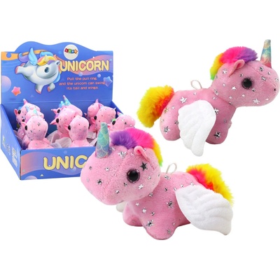Lean Toys skákajúci Jednorožec ružový