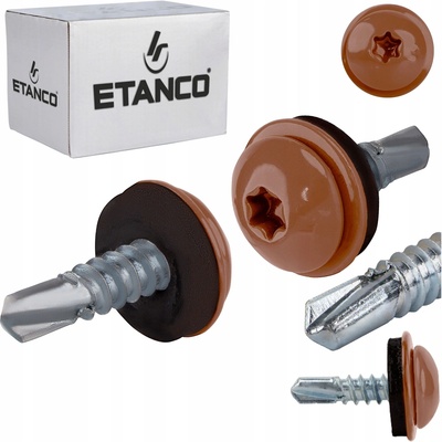 Šrouby do oceli Etanco 4,8 x 19 mm, 250 ks