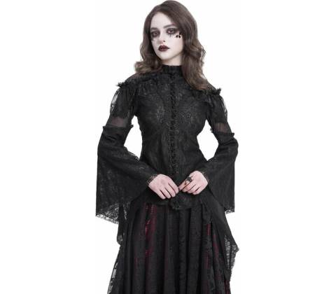 DEVIL FASHION Gothic černá