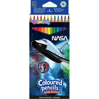 Colorino trojhranné 12ks Nasa 21429PTR 474948