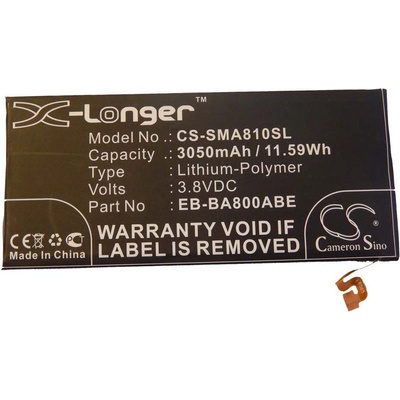 VHBW Батерия за Samsung Galaxy A8 / SM-A800, 3050 mAh (800109727)