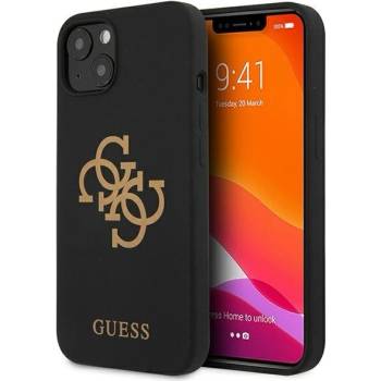 GUESS Калъф Guess GUHCP13SLS4GGBK, за iPhone 13 mini 5.4", черен (GUE001729-0)