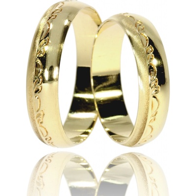 Zlatnictví Helios Zlaté snubní prsten L 03