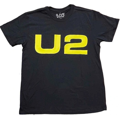 U2 Logo 2018 (Back Print & Ex-Tour) Black M Риза (U2TOURTS15MB02)
