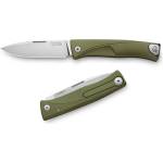 lionSTEEL thrill tl a gs / Джобно ножче с масивна алуминиева дръжка - зелено (lion0209)