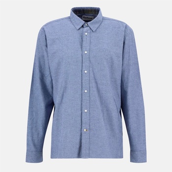 Barbour Sealane Relaxed Long-Sleeved Shirt - Sky BL32
