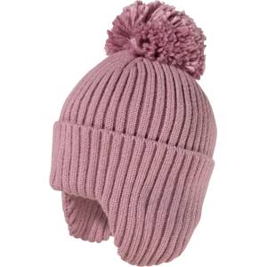 maximo Детска зимна шапка (beanie) maximo Kids' Mini Beanie with Pom-pom Beanie - Smoke Violet - размер 53-55 cm (904-5100-0412)