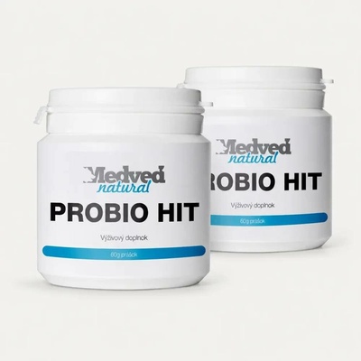 Medveď Medvěd natural Probio HIT 2 x 60 g