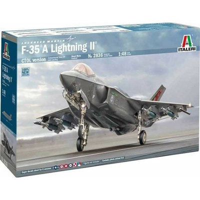 Italeri Model Kit letadlo 2836 F-35A Lightning II Beast Mode 1:48