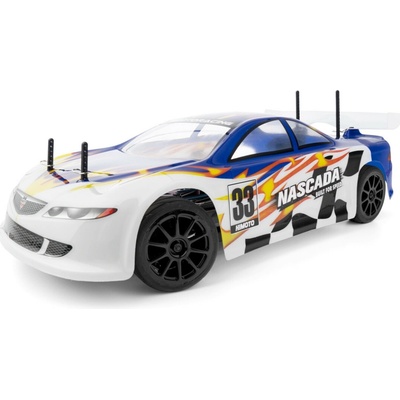 HiMOTO Onroad NASCADA Brushless 2,4 GHz RTR set modrá 1:10