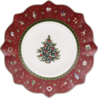 Villeroy & Boch 14-8585-2640 Snídaňový talíř Toy's Delight 24 cm červený