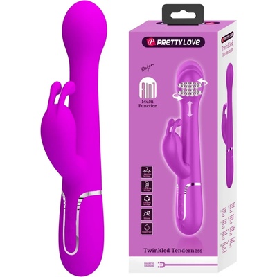 G-SPOT вибратор с ротация и тласъци, 22, 6см. - Pretty Love Dejon 3 (DEBRA01848)