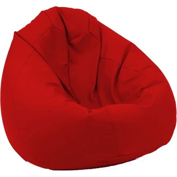 Image 1 of Pufrelax Калъф за пуф круша, 520л. , Nirvana Gigant - Panama Red, (Не съдържа пълнеж), водоустойчив