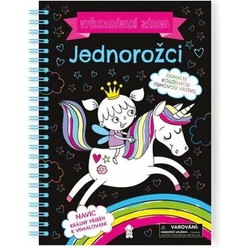 Vyškrabávací obrázky Vyškrabávací zábava Jednorožci