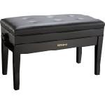 Roland RPB-D400 Дървена табуретка за пиано Polished Ebony (RPB-D400PE)