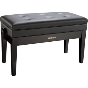 Roland RPB-D400 Дървена табуретка за пиано Polished Ebony (RPB-D400PE)