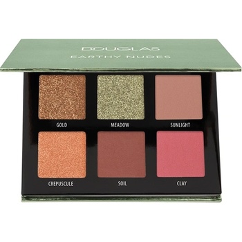 Douglas Douglas Earthy Nudes Mini Eyeshadow Palette Сенки палитра 7, 5gr