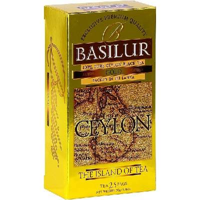 Basilur Tea Export Island of Tea Gold neprebal 25 x 2 g