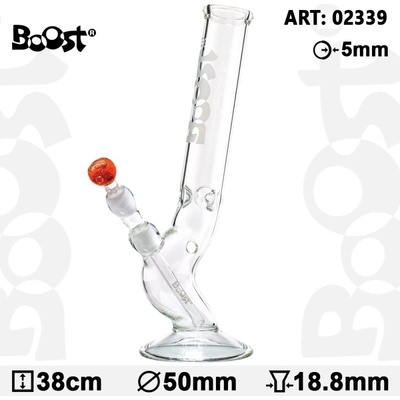 Boost Skleněný bong Bolt 38 cm 18,8 mm – Sleviste.cz