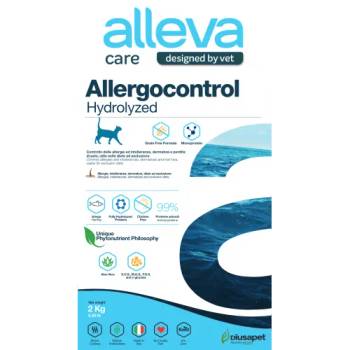 Diusapet Alleva Care Allergocontrol - пълноценна храна за пораснали котки над една година, при хранителната непоносимост, кожни проблеми, дерматози и прекомерен косопад, Италия - 1, 5 кг P10269