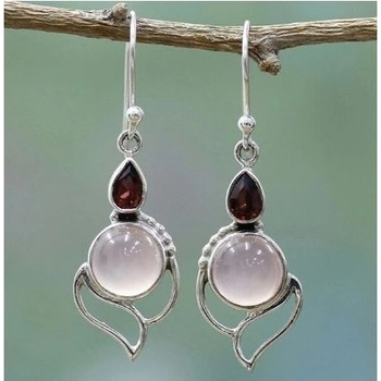 Prošperk Boho náušnice Růženín S2616