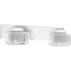 OSRAM -LED Стенно осветително тяло за баня ORBIS FLAME 2xLED/5, 5W/230V IP44 бяло (P225825)
