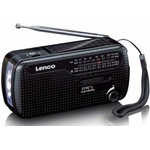 Lenco FM радио MCR-113BK, черно