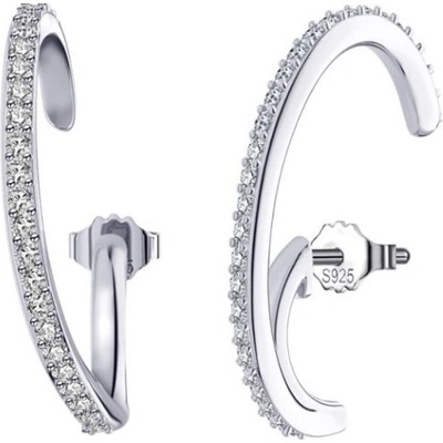 Majya stříbrné náušnice VILIA 11246