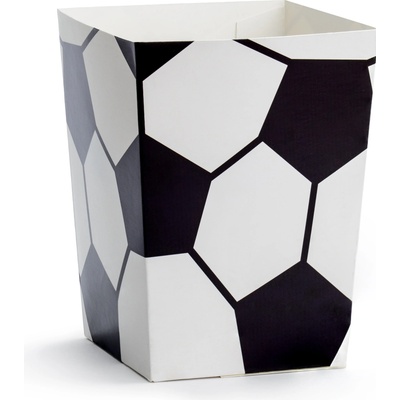 Party Deco Krabičky na občerstvenie Futbalová lopta