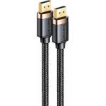 USAMS кабел Display Port 2m 4K, черен (Usa001003)