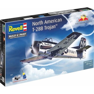 REVELL Gift Set Flying Bulls 05635 T 28B Trojan 1:48