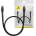 Baseus Flat Ethernet Patchcord Cable RJ45 Cat7 UTP 10Gbps (150 см) (черен) (B00133207111-06)