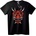 NOONEBRAND Тениска Червена они маска - 3XL, Black