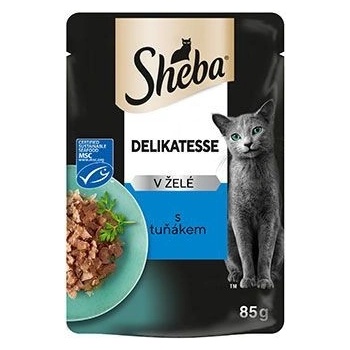 Sheba Delikatesse in Gelee Tuniak v Želé 85 g