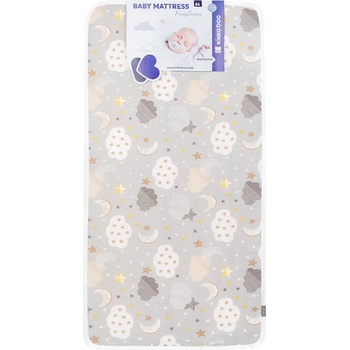 KikkaBoo Матрак KikkaBoo - Fantasia, 60 x 120 x 7 cm, Clouds Grey (41107030007)