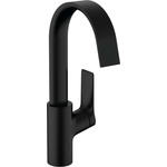 Hansgrohe Vivenis - Смесител за мивка 210, с въртящ се чучур, EcoSmart, черен мат 75032670 (75032670)