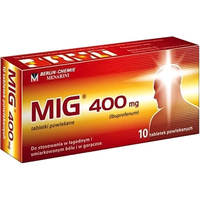 MIG 400 tbl.flm.10 x 400 mg