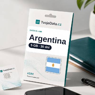 eSIM Argentina 5 GB / 29 dní