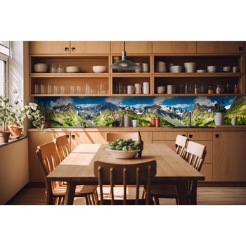 DIMEX ART s. r. o Фототапет за кухня - планини 420 x 60 см