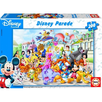 Educa 13289 Cardboard Disney Parade 200 dielov