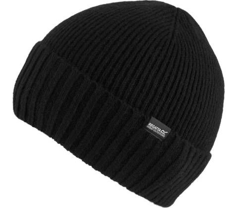 Regatta Ribbed Basic beanie černá